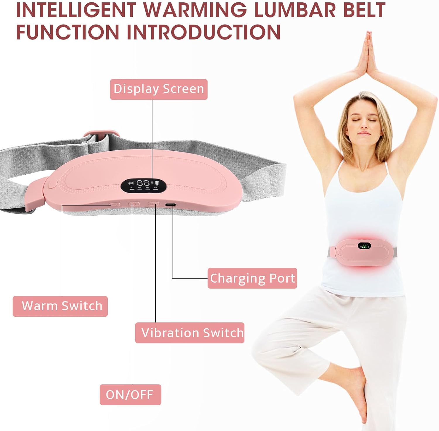 Menstrual Heating Pad for Abdominal Pain Relief