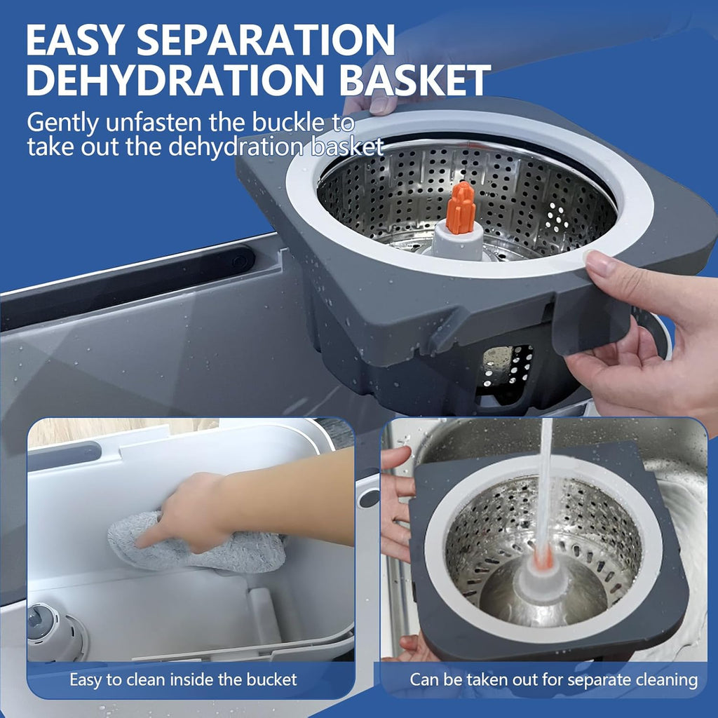 Movable Microfiber Mop Set Essentials