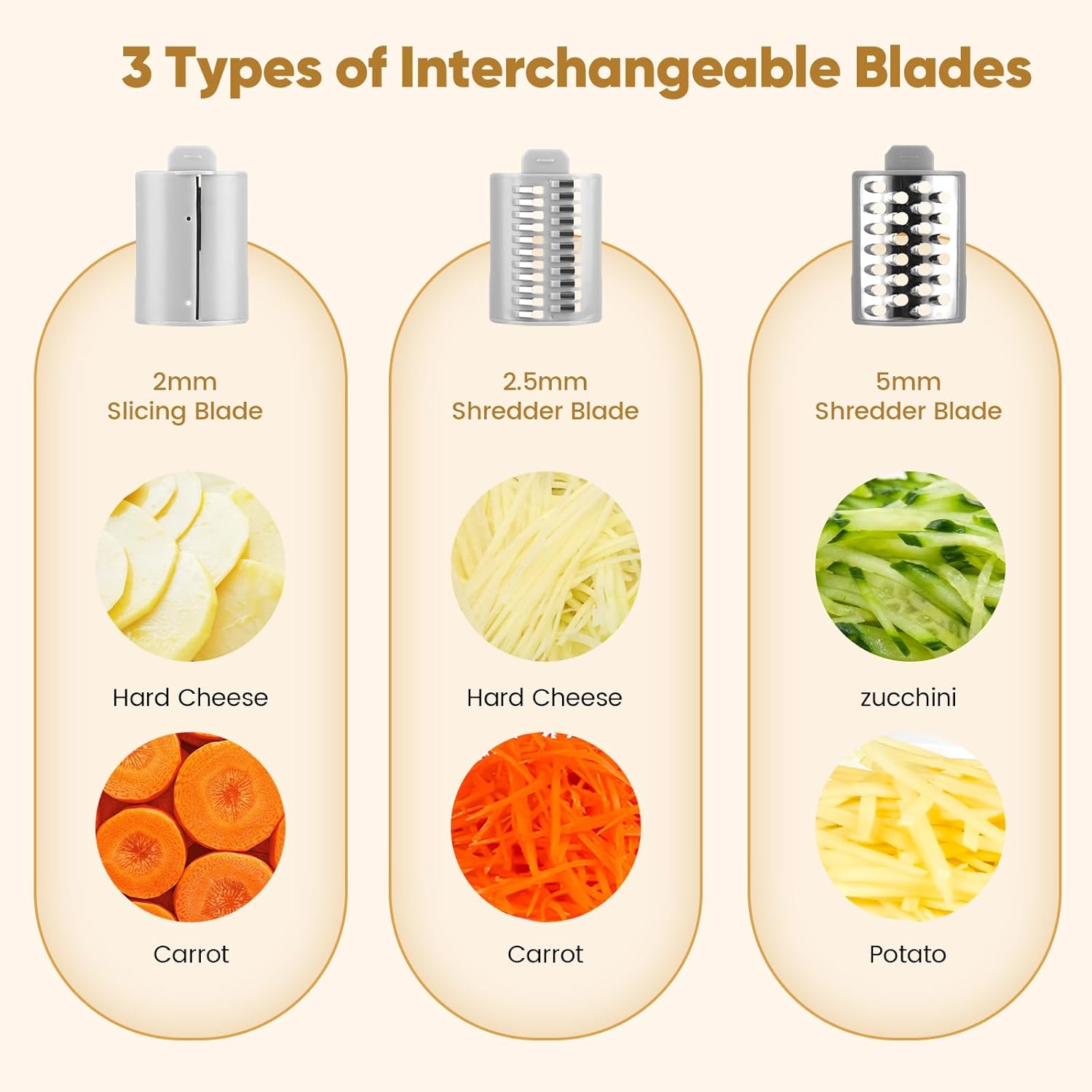 Electric vegetable fruit cutter slicer