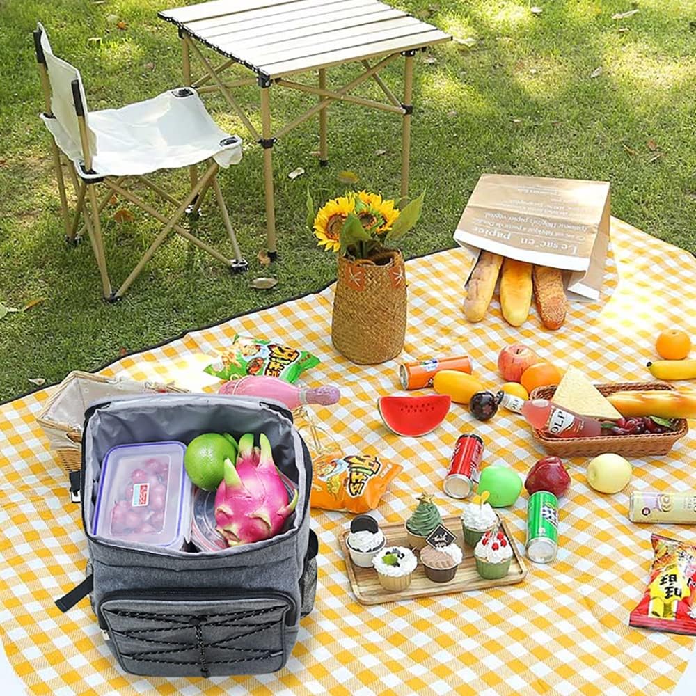 Large Portable Insulated Backpack Cooler for Men & Women