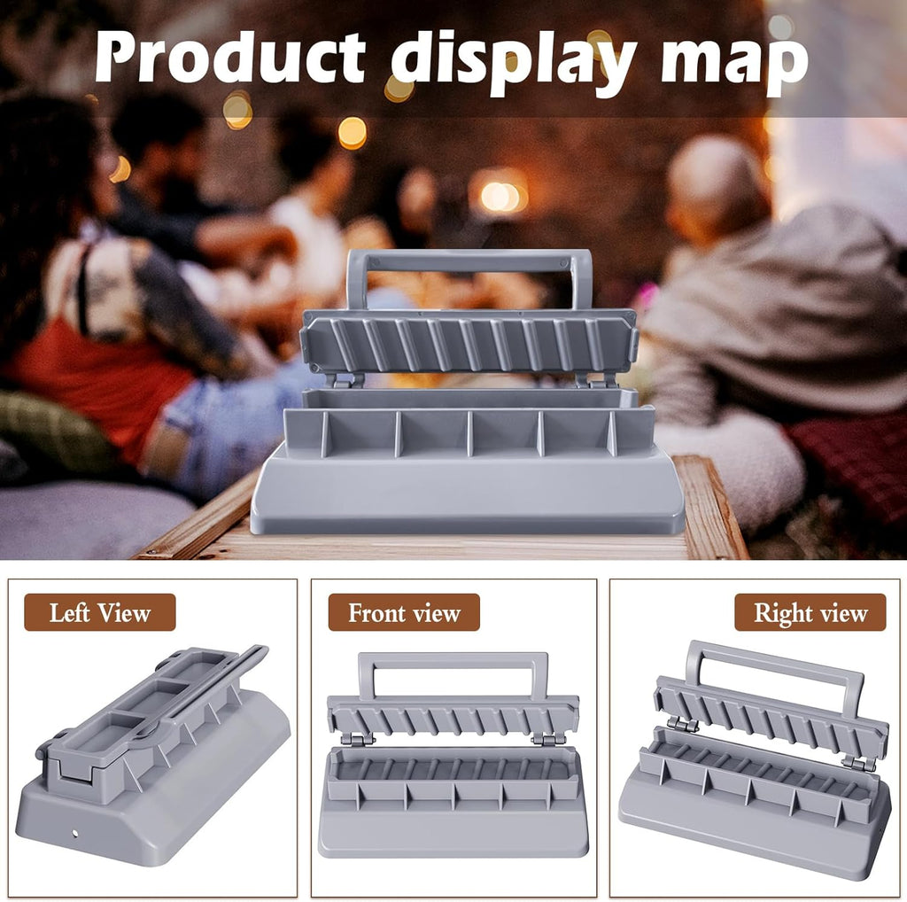 Large Grey Plastic Kebab Press: Kebab Machine –Manual Kebab Mould