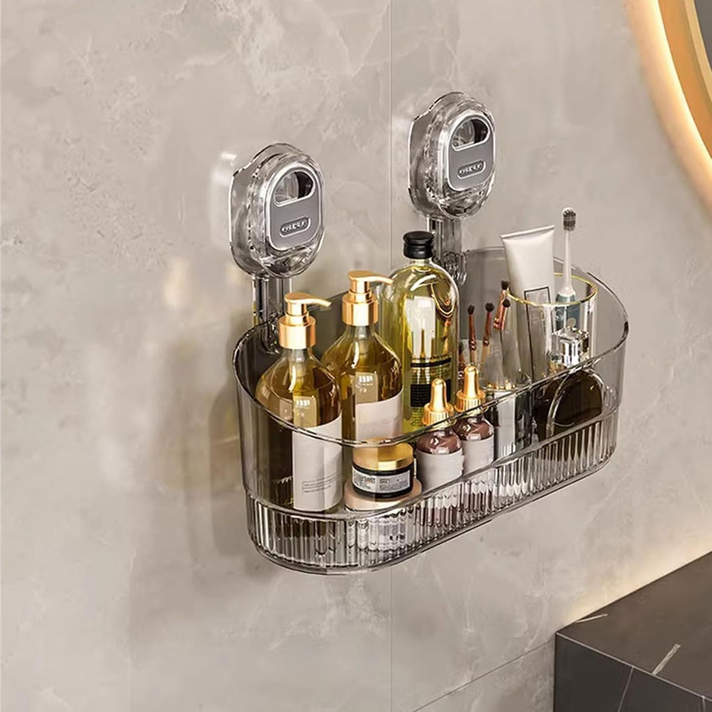 Powerful Suction Shelf Storage Rack