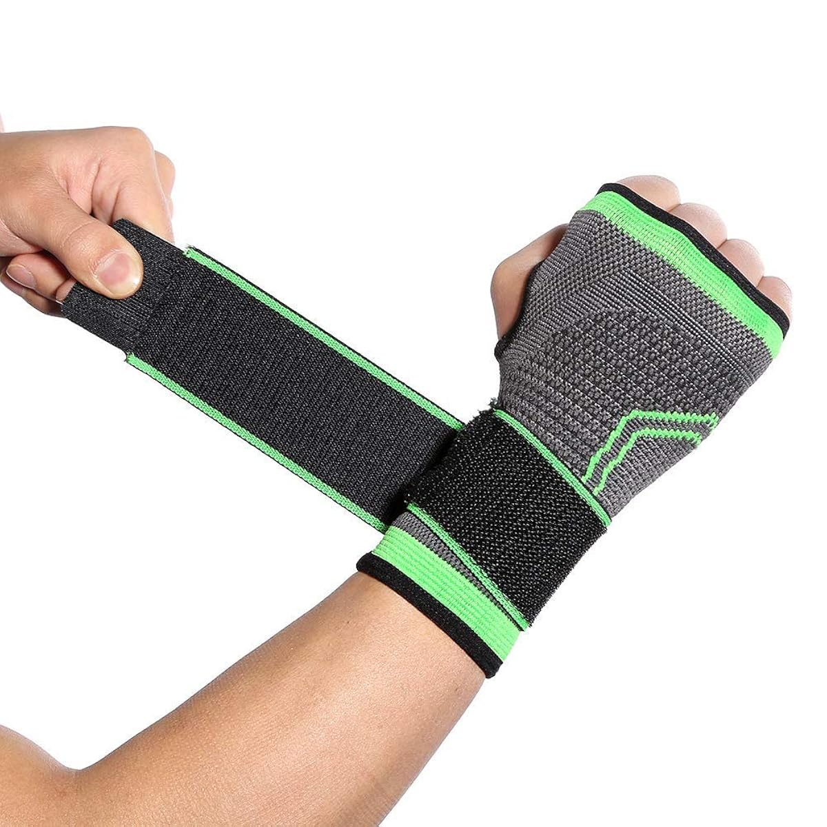 Compression Hand and Wrist Sleeves Brace for Men Women - Pain Relief