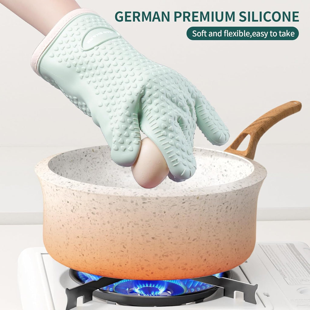 Heat Resistant Waterproof & Non-Slip Oven Mitt 1 pc