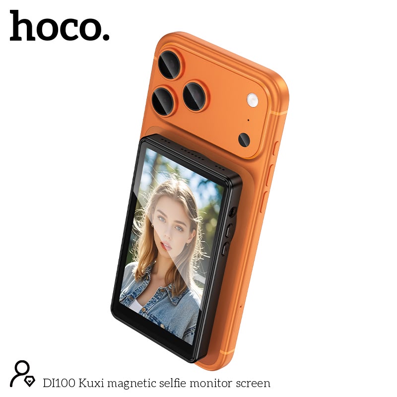 HOCO DI100 External Magnetic Vlog Selfie Screen for Phone