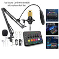 F11 Sound Card With Bm800 Microphone Full Set