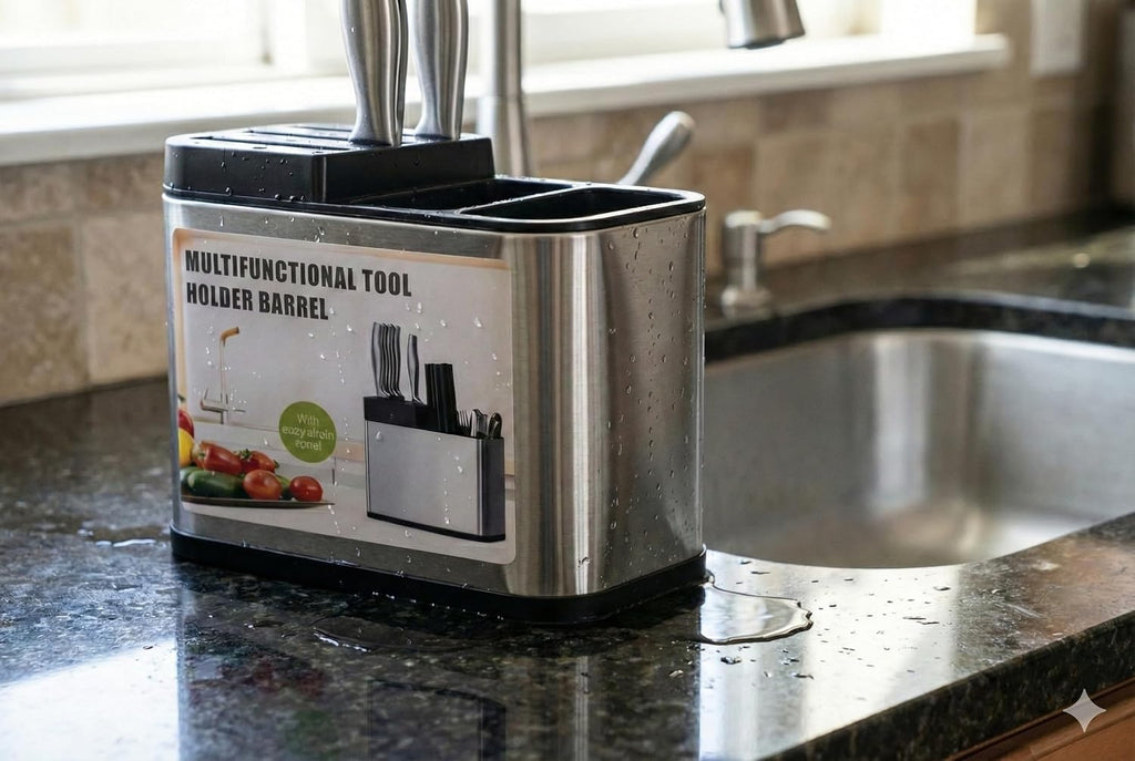 Stainless Steel Multifunctional Organizer