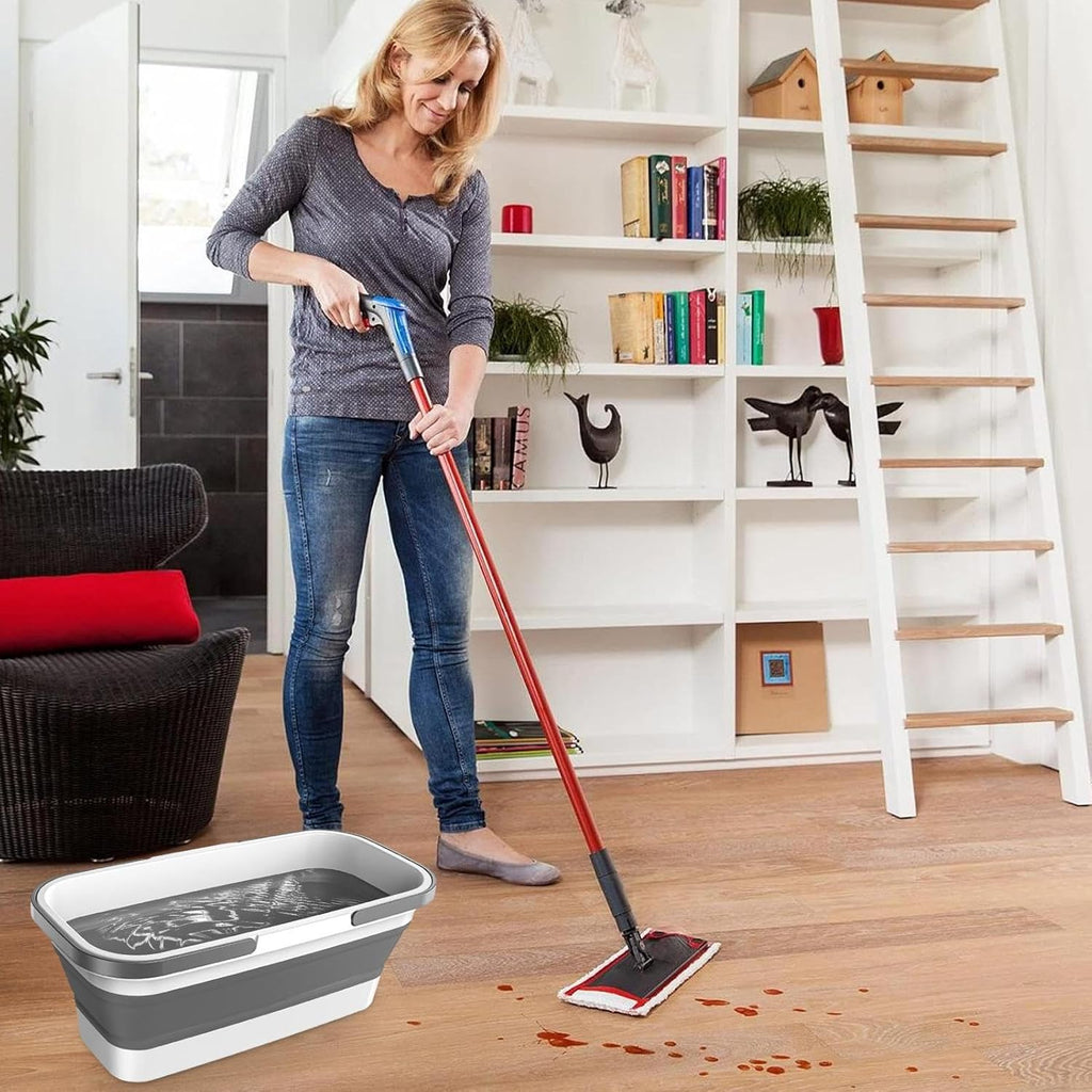 Bucket - Cleaning Bucket, Mop Bucket - Washing Up Bowl, Bucket with Handles,