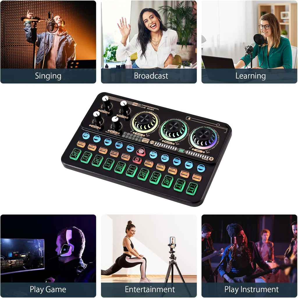 بطاقة صوت رقمية محمولة متعددة الوظائف SK900