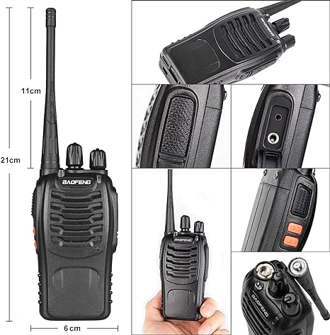 Boafeng Portable Two Way Walkie Talkie