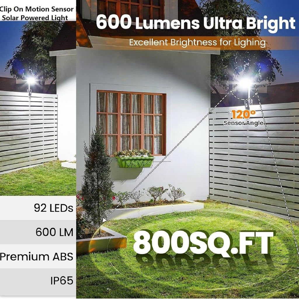 Solar Clip On  LED Lights