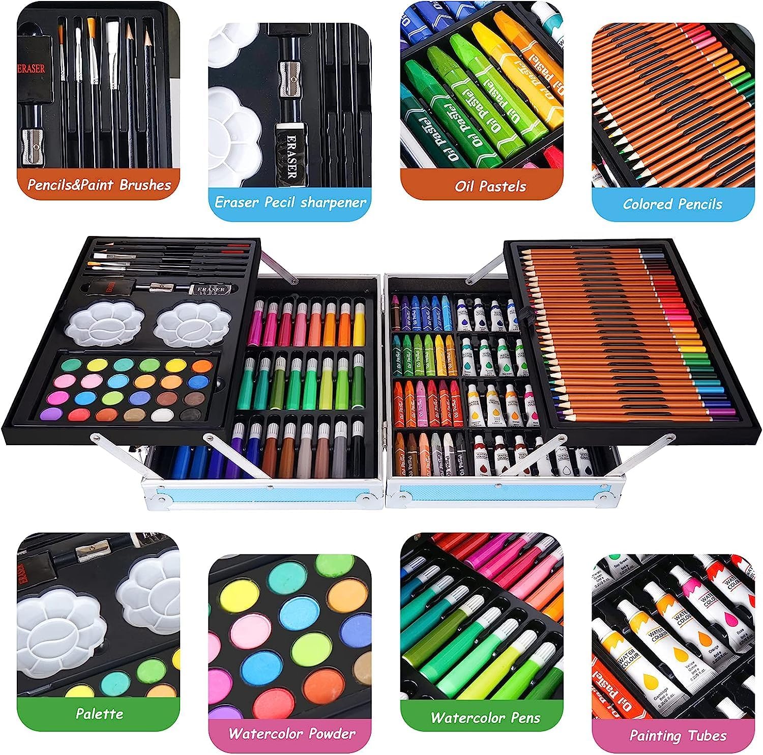 Artist Color Set – Unicorn Color Box with Multiple Coloring Kit