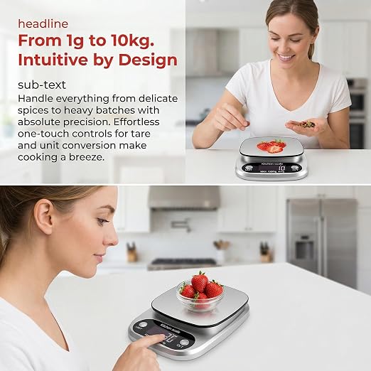 Borofone DJB04 Digital Kitchen Scale With LCD Display