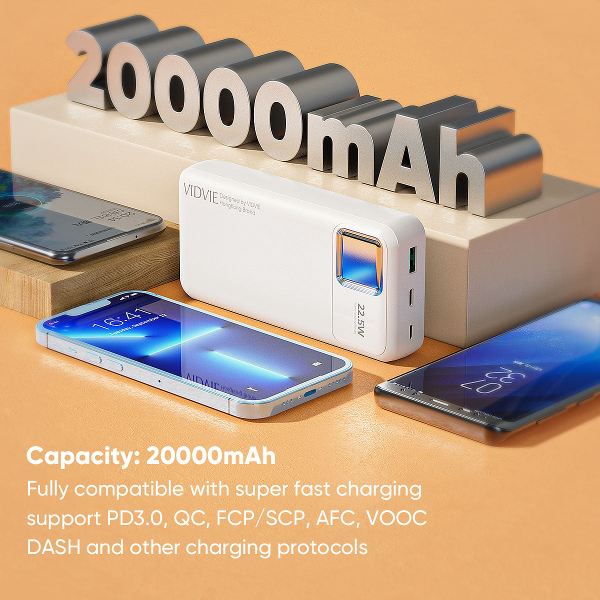 Vidvie PB768 Power Bank 20000mah
