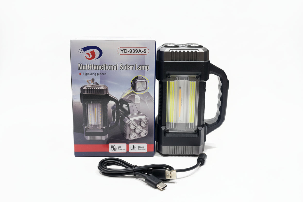 Rechargeable Multifunctional Solar Charging light