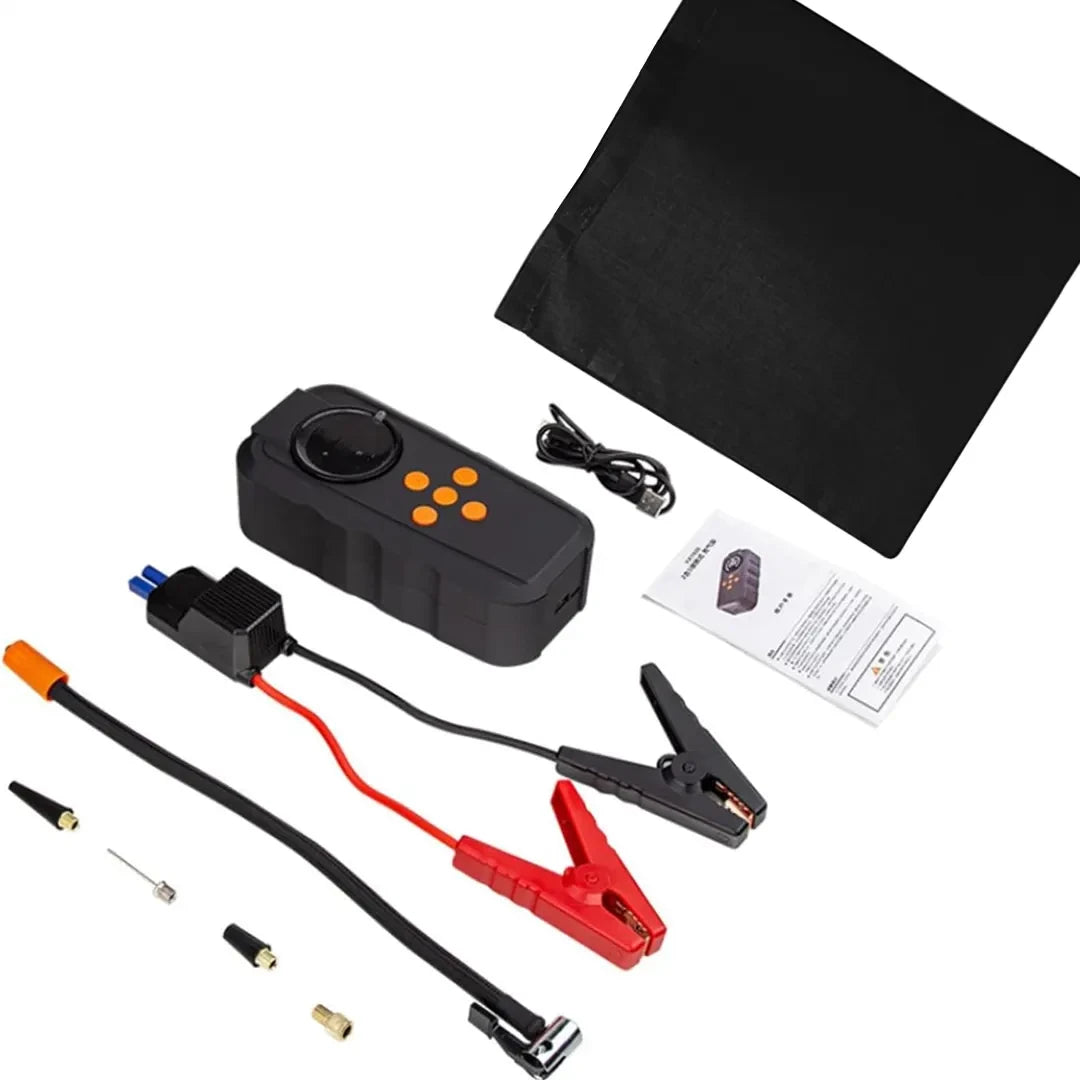 CM-315 Car Jump Starter with Air Pump with Flashlight