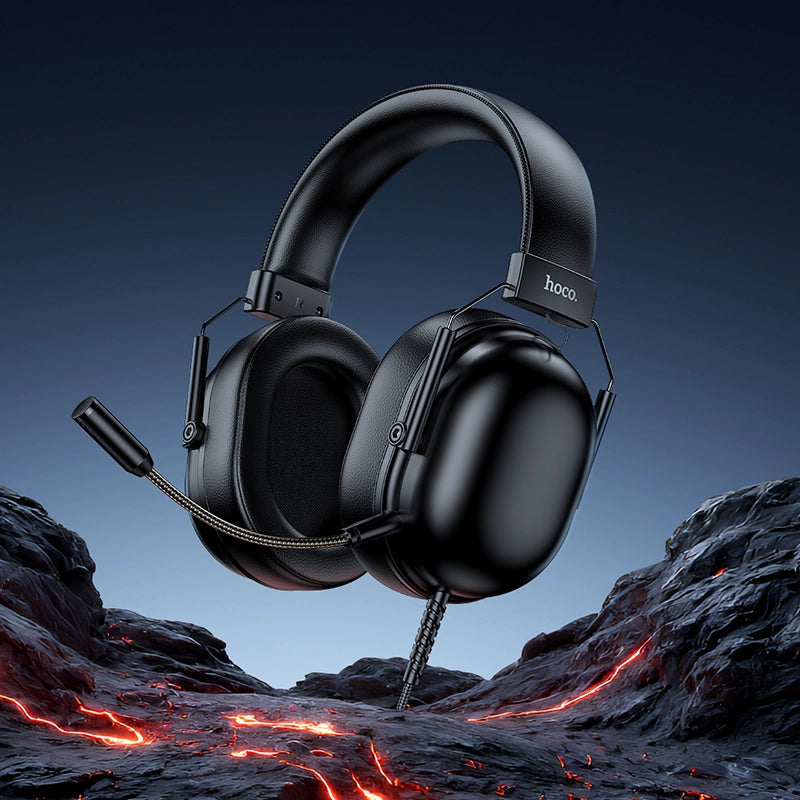 W113 Dynamic Gaming Headphones 7.1 Surround Sound 50mm Drivers USB Connection