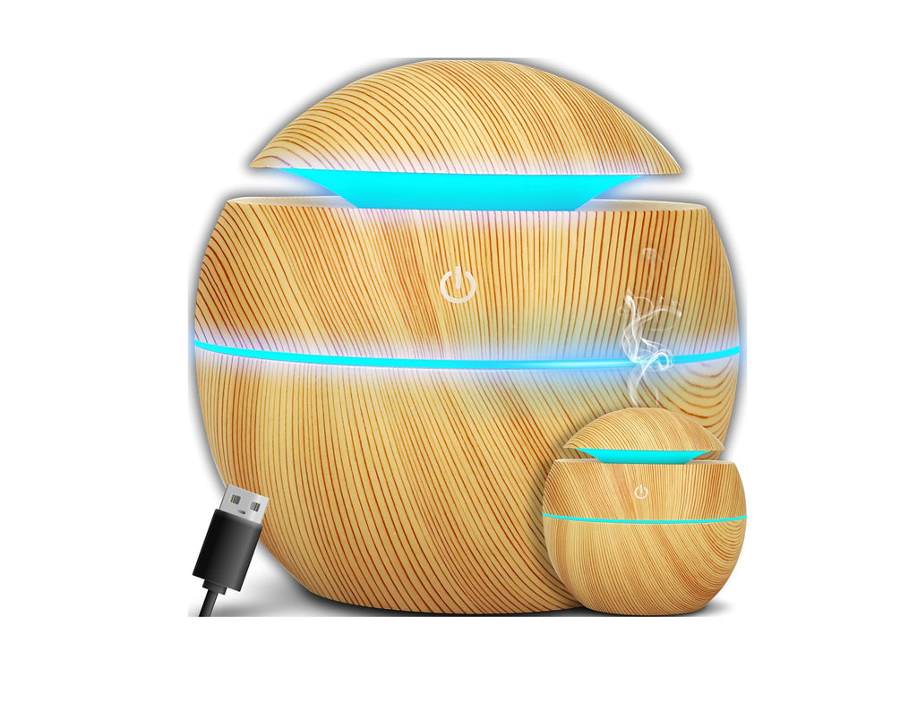 مرطب USB مزود بـ 7 أضواء LED ملونة