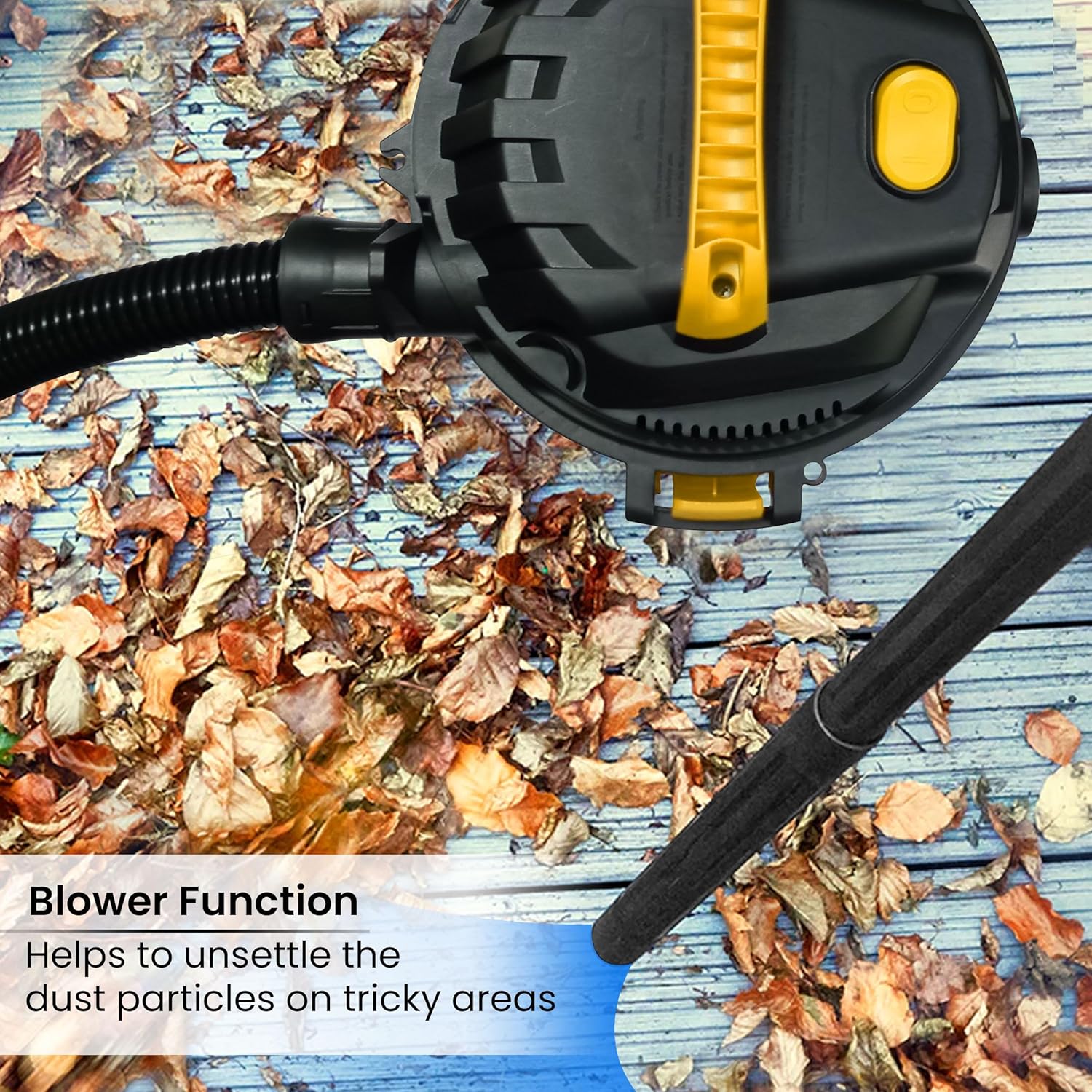 Rapid Vacuum Cleaner - 10 LTR 1000w Yellow