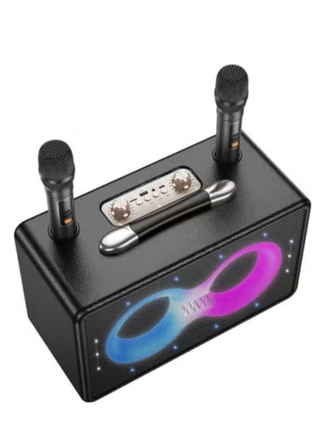 Wulf Portable Bluetooth Speaker with Dual 15W Full-Range Drivers, 5W Tweeter & 60W Peak Output