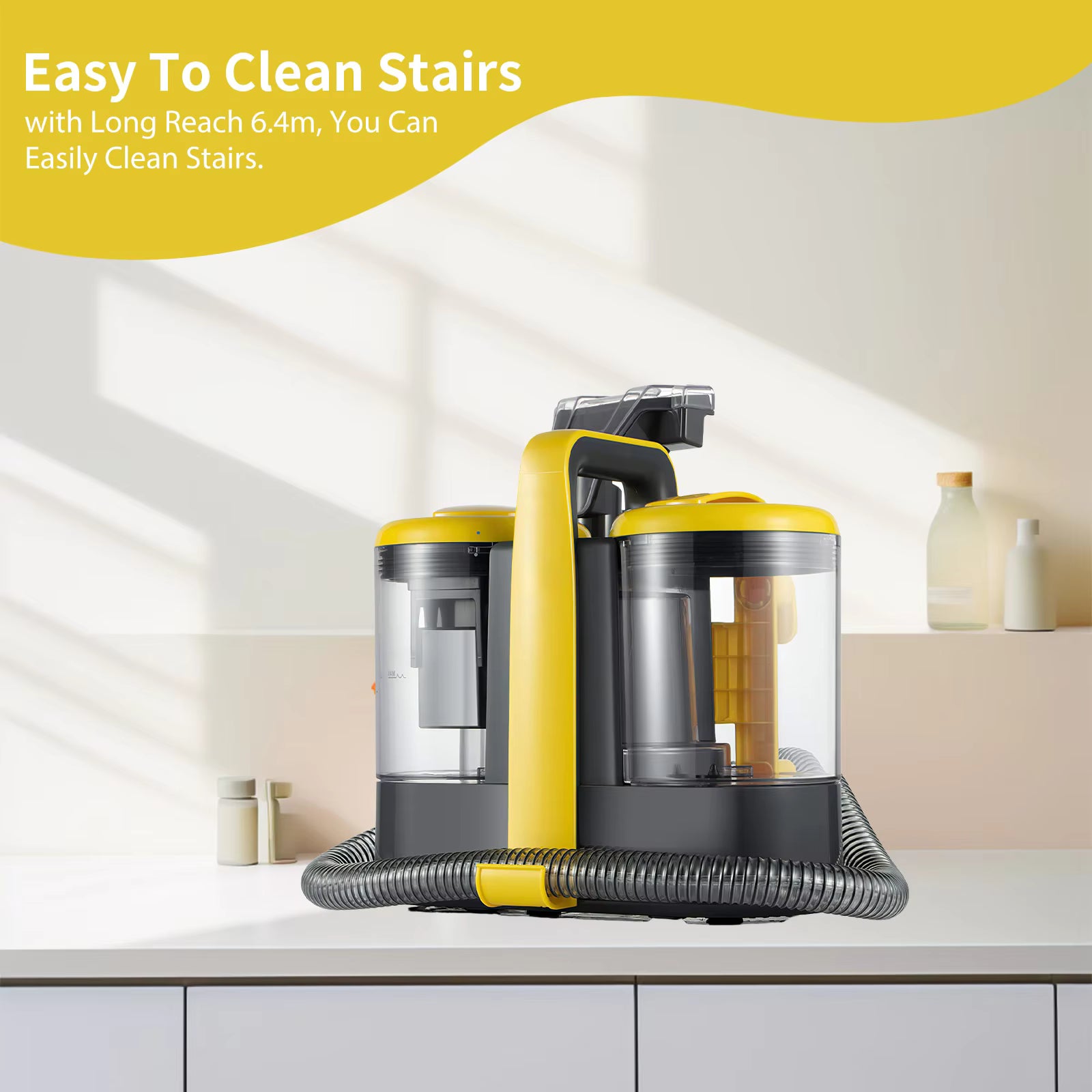 Raf Portable Carpet Cleaner 600W Handheld Multifunctional Corded Spot Clean Machine