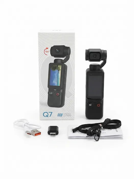 Q7 180° Vlogging Digital Camera