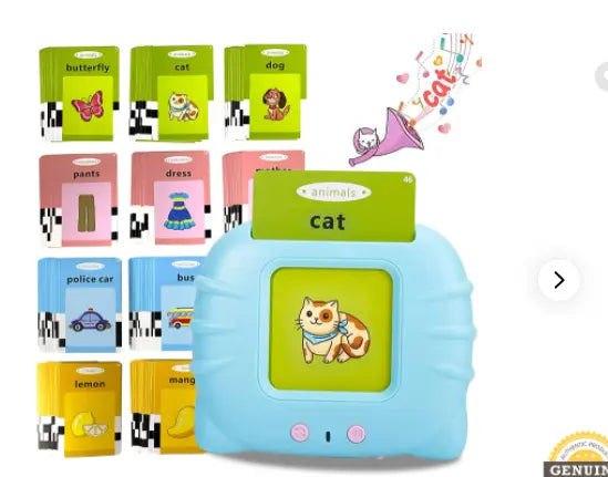 بطاقات تعليمية ناطقة للأطفال، جهاز تعليمي مبكر، ألعاب تعليمية للأطفال، 112 بطاقة