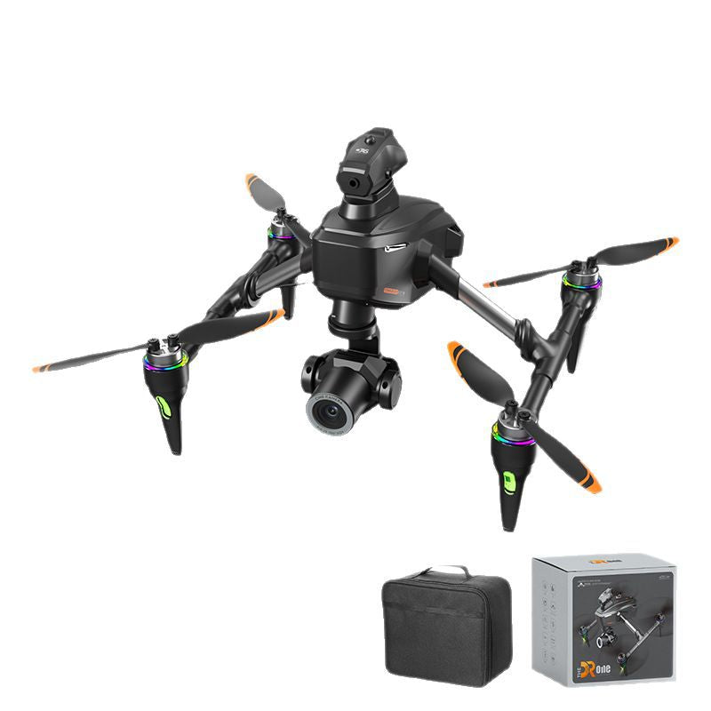 طائرة بدون طيار H34 للمبتدئين في الهواء الطلق مزودة بكاميرا 4K ونظام تحديد المواقع العالمي (GPS) بدون فرشاة وطائرة بدون طيار تتجنب العوائق ثلاث مرات
