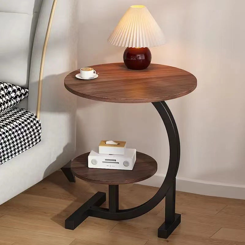 Creative Bedside Cabinet Simple Modern Small Bedside Table Two Layer Coffee Tables