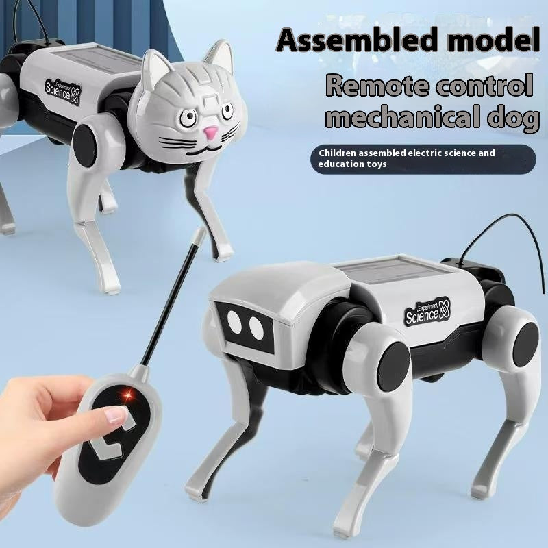 Latest Bionic Design Multi-Functional Dog Robot for DIY Assembly Toy