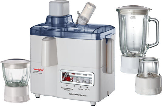 4 in 1 Juicer Extractor Smoothie Maker Machine Electric Fruit Juicer Blender Household Food Mixer Coffee Bean Grinder