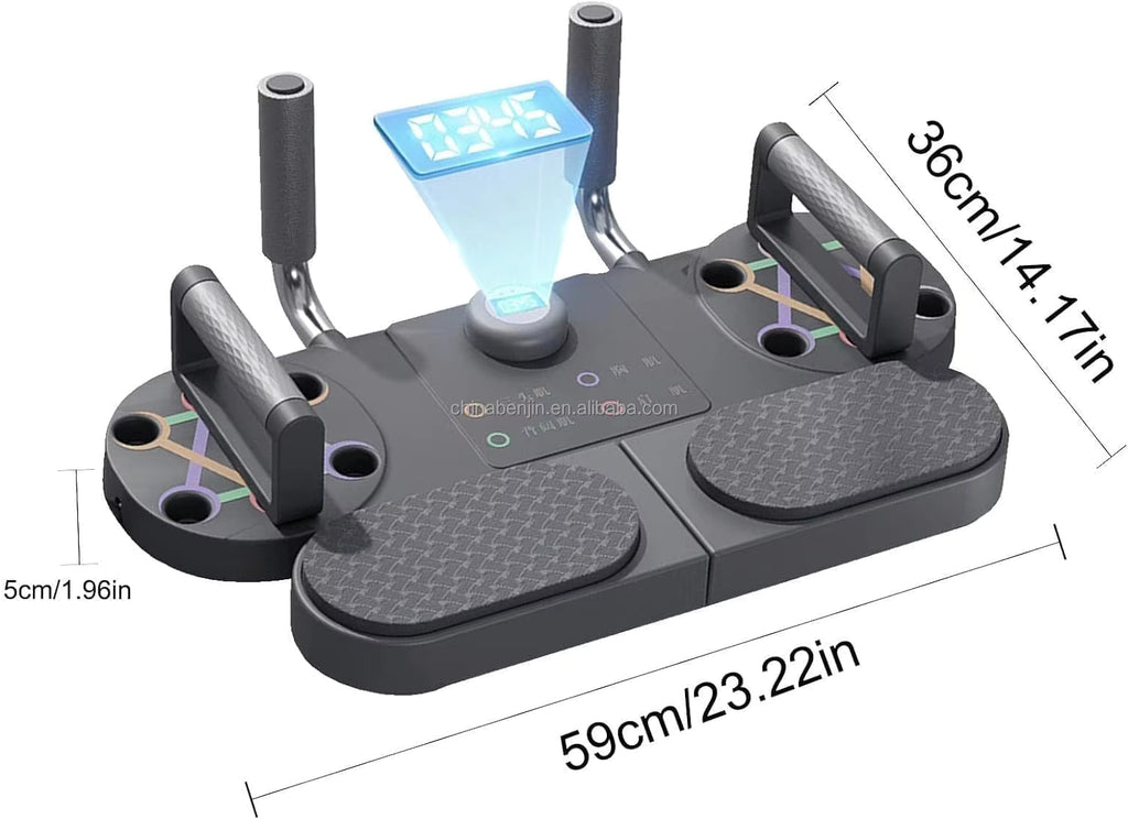 لوح تمرين الضغط للصالة الرياضية المنزلية، لوح تمرين الضغط، معدات تدريب القوة المحمولة
