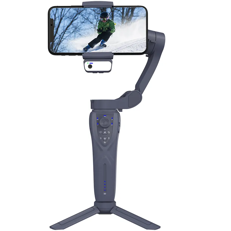 مثبت الهاتف المحمول الجديد F12، مثبت الهاتف المحمول الرقمي، مثبت الهاتف المحمول مع بطارية، 3 محاور لتتبع الوجه والأشياء