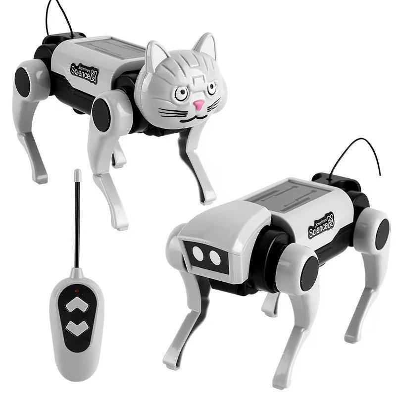 Latest Bionic Design Multi-Functional Dog Robot for DIY Assembly Toy