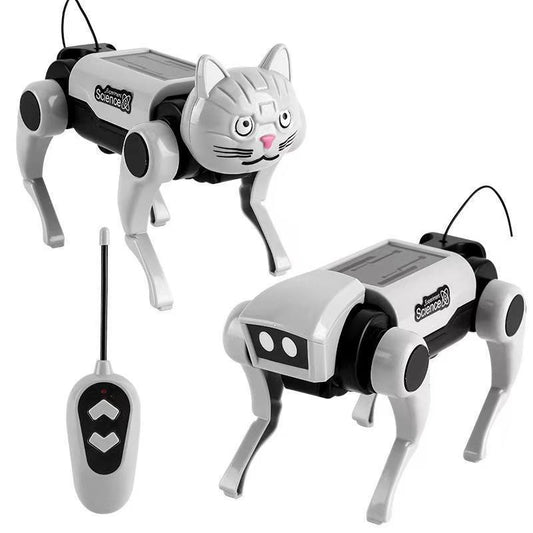Latest Bionic Design Multi-Functional Dog Robot for DIY Assembly Toy