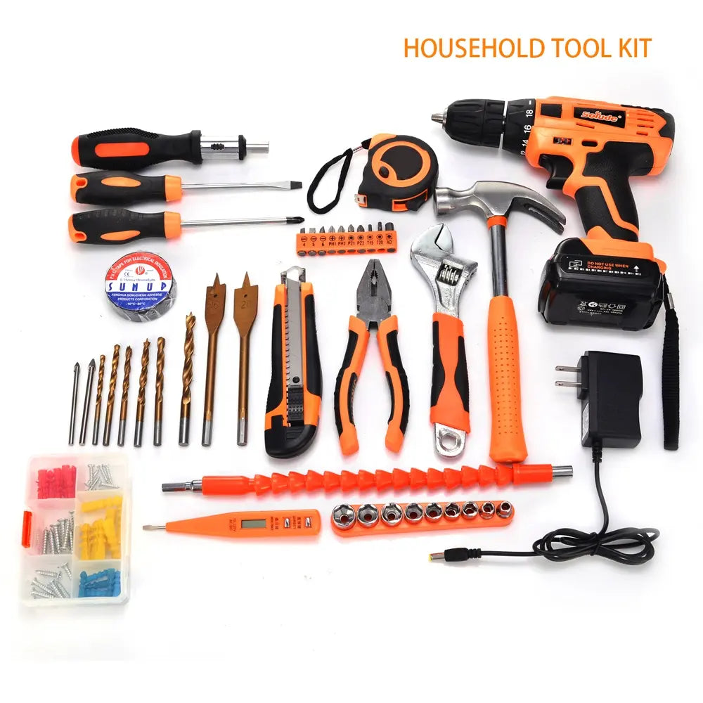 أدوات ذكية للبيع الساخن مجموعة أدوات يدوية احترافية مكونة من 44 قطعة 21 فولت