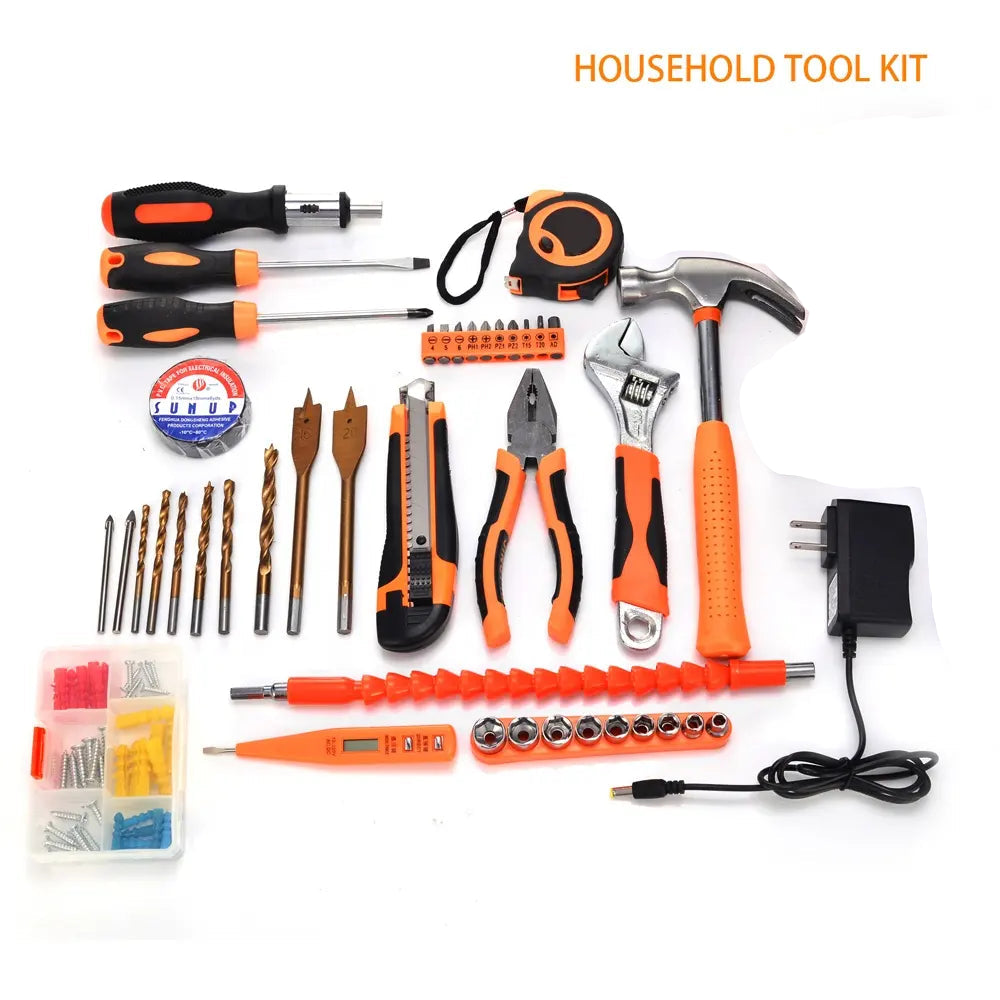 مجموعة أدوات ذكية مكونة من 44 قطعة 12 فولت لأدوات الحفر والمفك والصيانة الكهربائية وإصلاح الأجهزة المنزلية