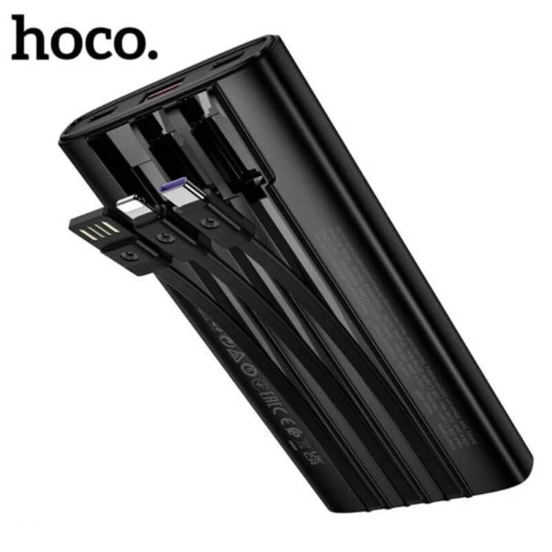 HOCO DB89A 20000mAh Power Bank 22.5W Built-in Cables With LED Display