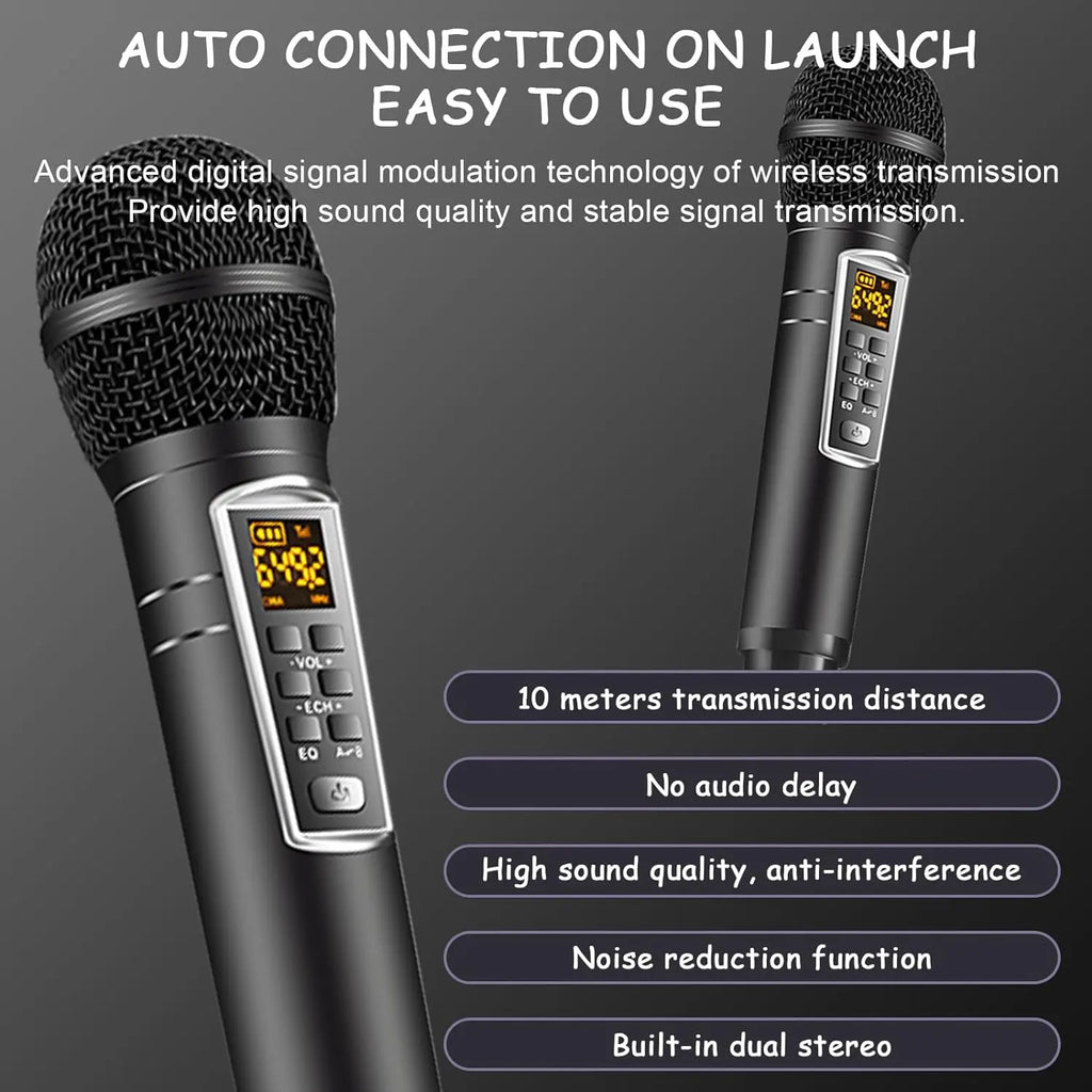 SD-2109 Carry-on type Karaoke Bluetooth speaker