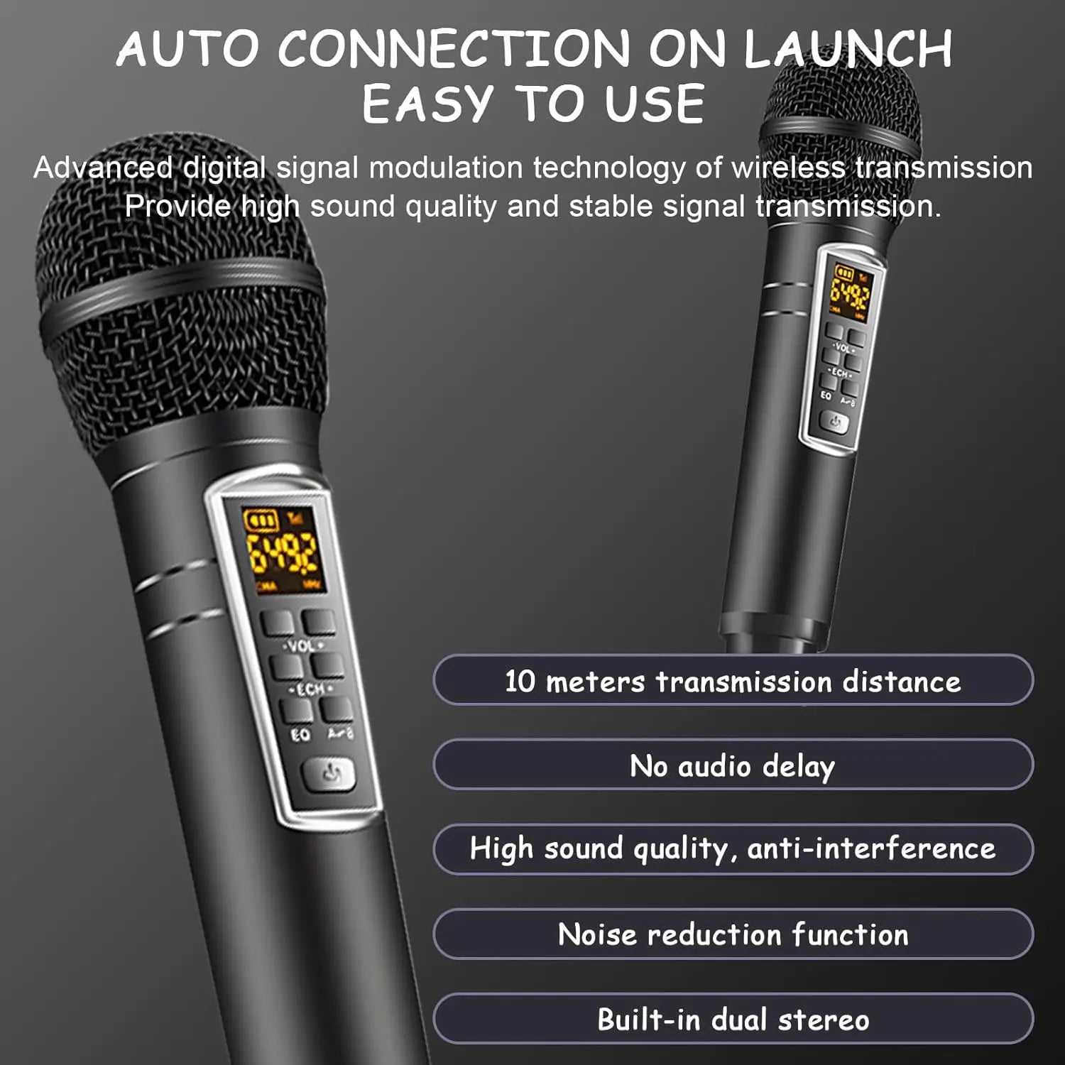 SD-2109 سماعة كاريوكي بلوتوث محمولة