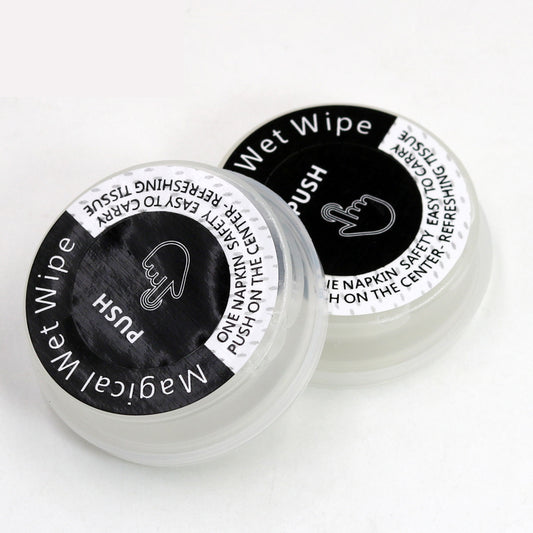 Magical Push Wet Wipes offer single-use convenience for efficient and hygienic cleaning on the go (50 pcs Box)