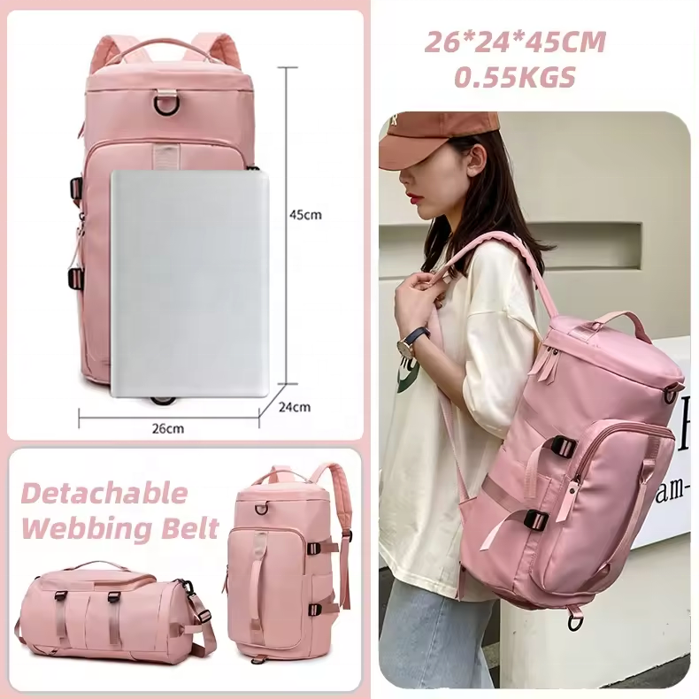 3 in 1 Outdoor Waterproof Large Capacity Travel Backpack Bag