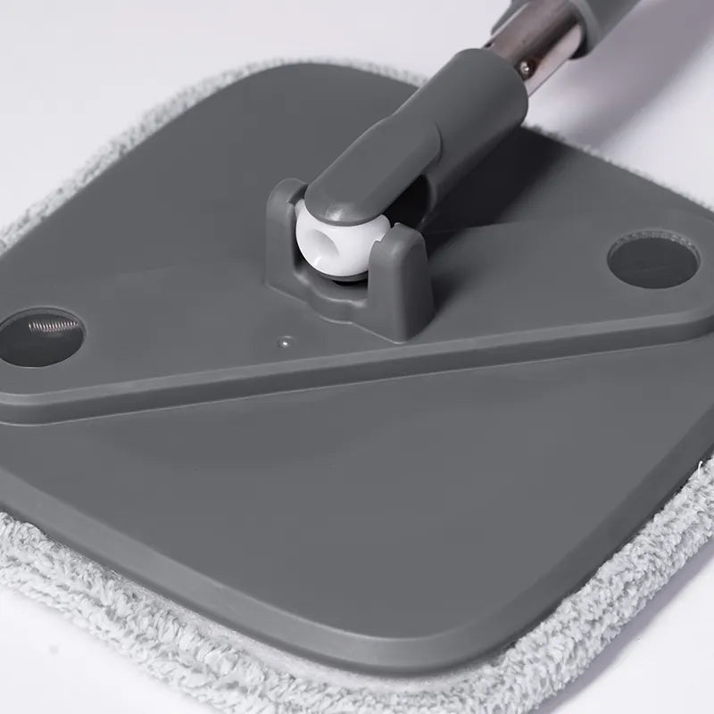 نظام ممسحة ودلو دوار يتضمن ممسحة مزدوجة الطبقات