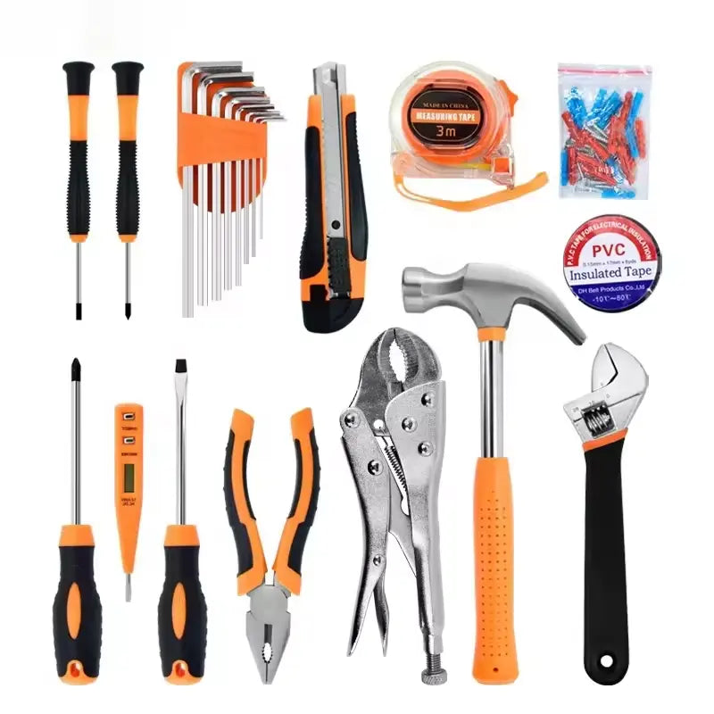 أدوات ذكية احترافية مكونة من 21 قطعة من أدوات الأجهزة للبيع بالجملة ومجموعات أدوات إصلاح منزلية بالجملة مع حقيبة