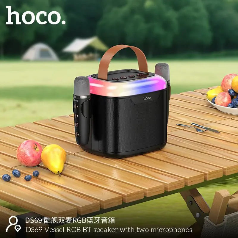 HOCO DS69 Vessel RGB BT Speaker with Two Microphone