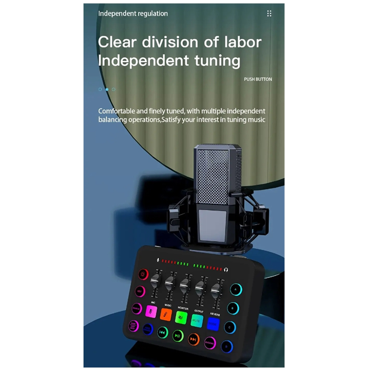 بطاقة صوت F11 مع مجموعة ميكروفون Lct 240 كاملة