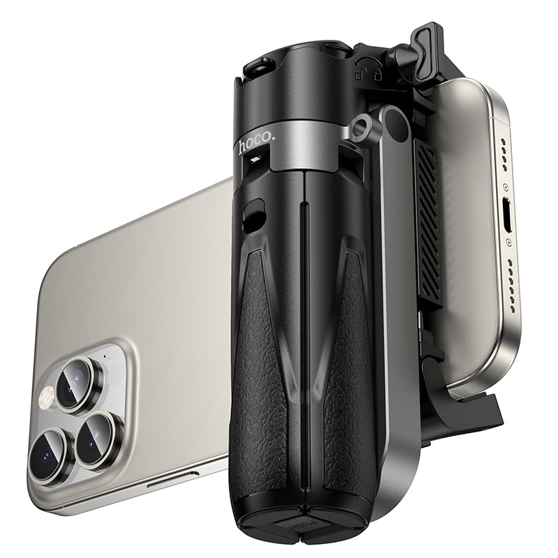 حامل ثلاثي القوائم لاسلكي من سبائك الألومنيوم من HOCO K27 / عصا سيلفي