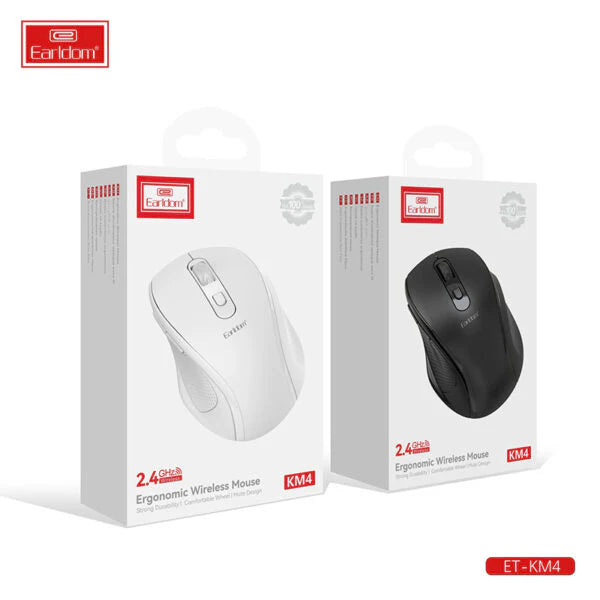 Earldom Ergonomic Wireless Mouse KM4
