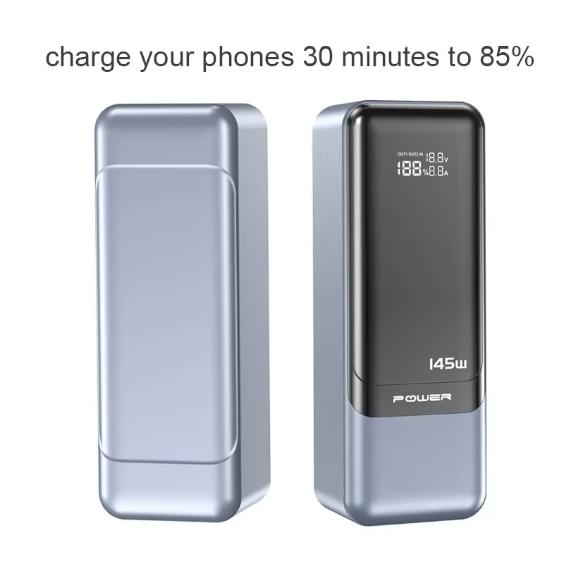 بنك طاقة Vidvie PB7003 بسعة 27000 مللي أمبير في الساعة و145 وات بتقنية الشحن السريع PD وUSB للهواتف المحمولة والأجهزة اللوحية وأجهزة الكمبيوتر المحمولة