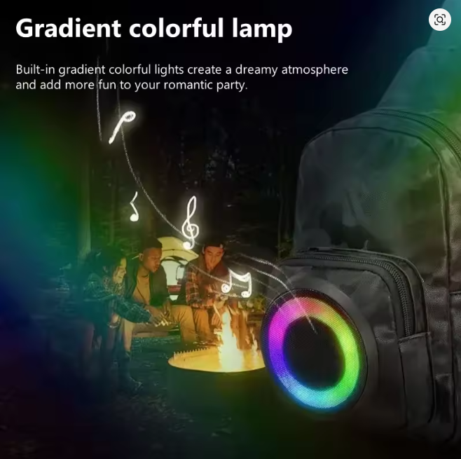 Portable Rechargeable Hi-fi Loudspeaker Crossbody Casual Shoulder Bags Wireless Bluetooth Speakers